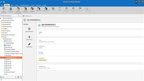 remote desktop connection manager location